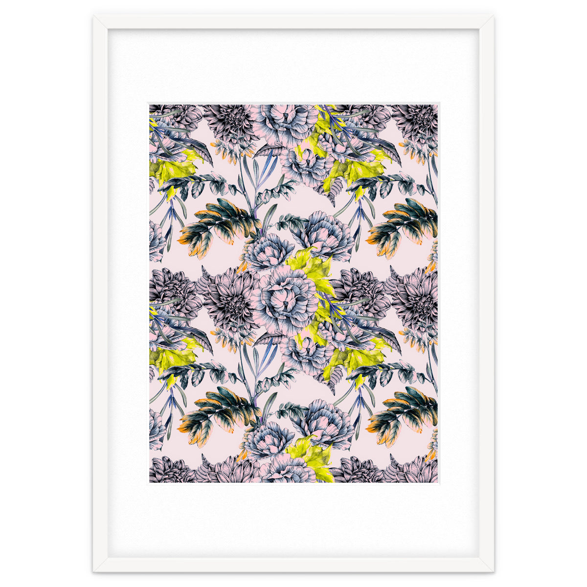 Flowering blooming in pink