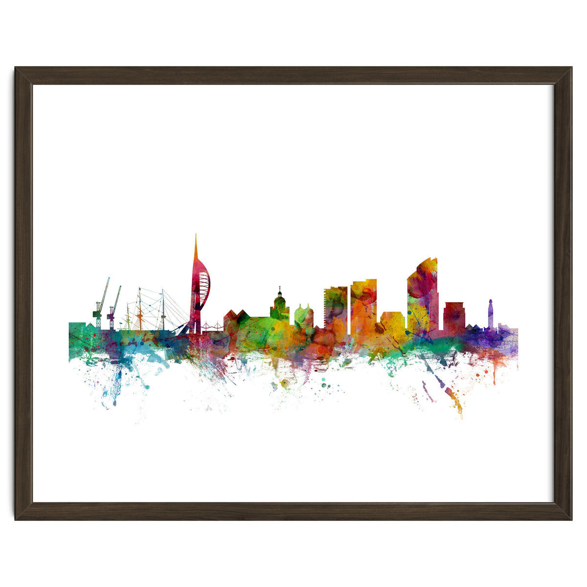 Portsmouth England Skyline