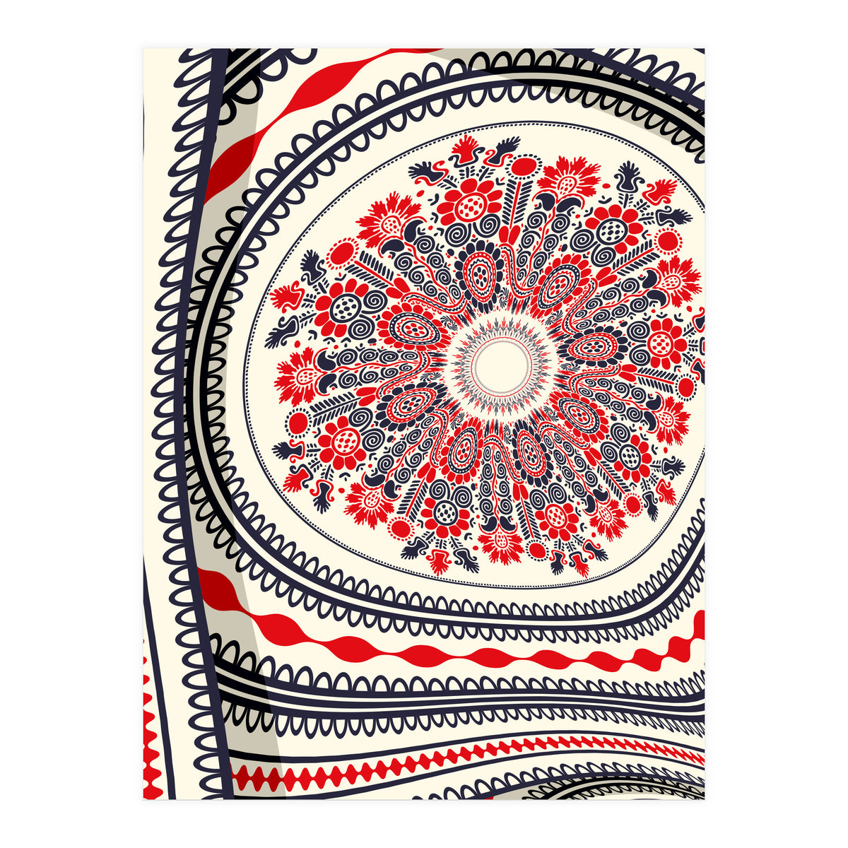 Romanian embroidery background 9 (Print Only)