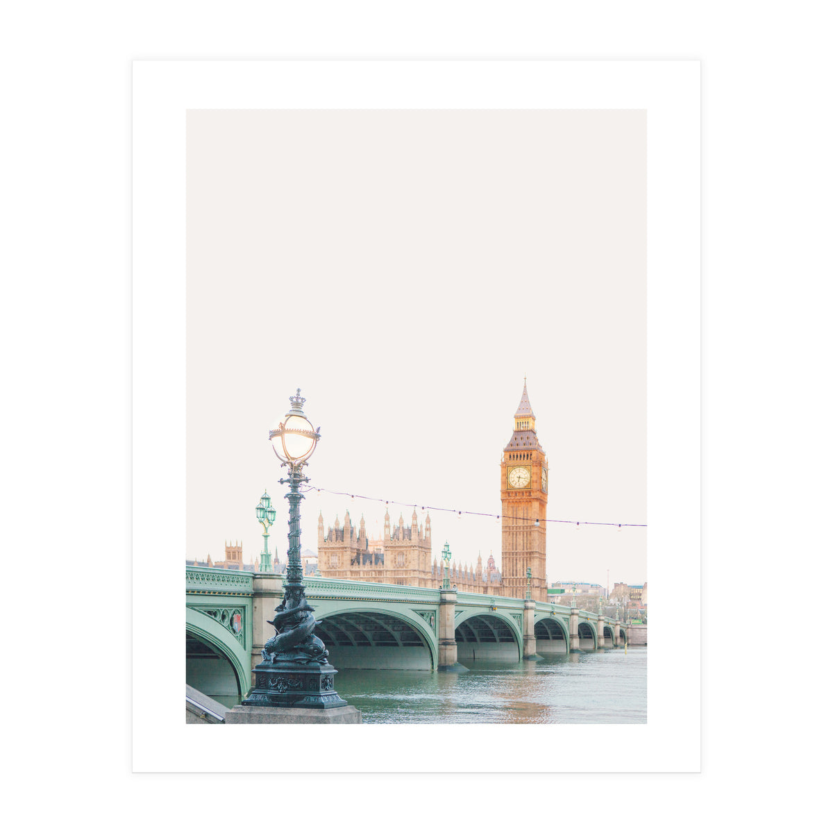 London Big Ben at Sunrise (Print Only)