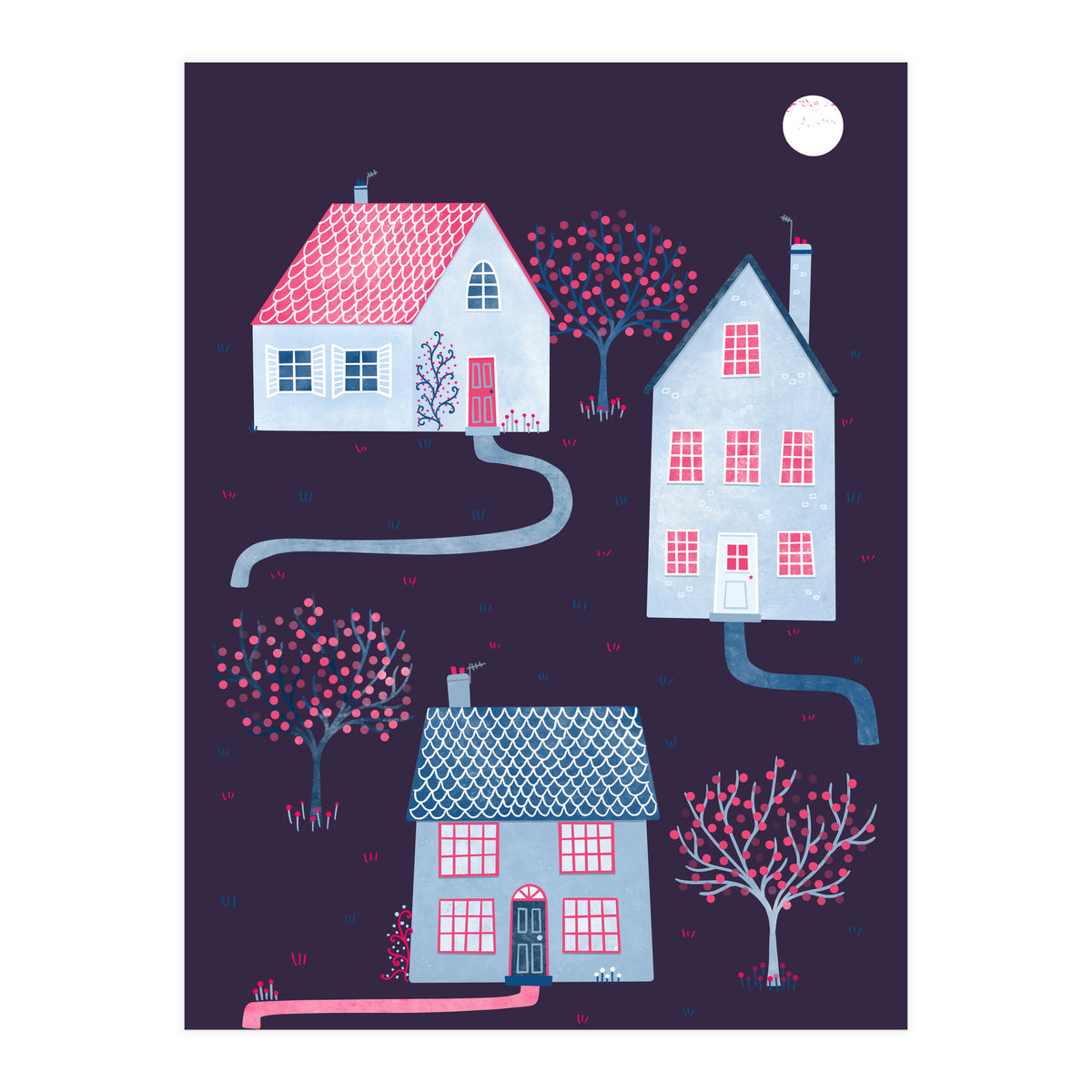 Spring In Townsville at Night (Print Only)