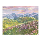 Sunset in the mountains (Print Only) thumbnail