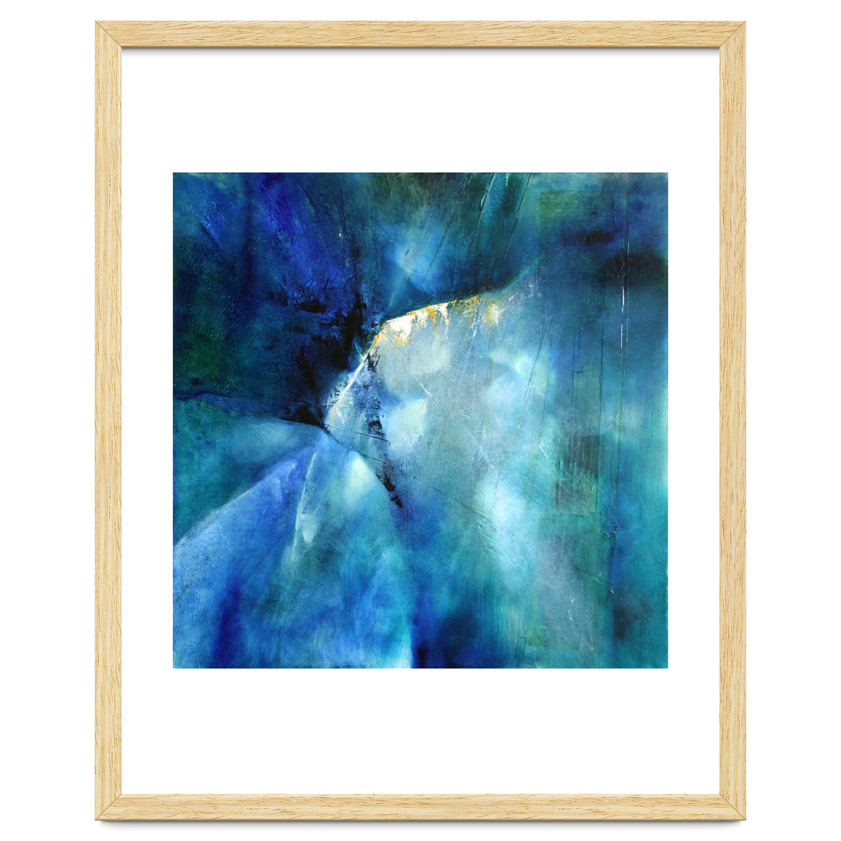 Komposition In Blau - blue composition