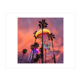 Electric Jellyfish in Palm Trees  (Print Only) thumbnail
