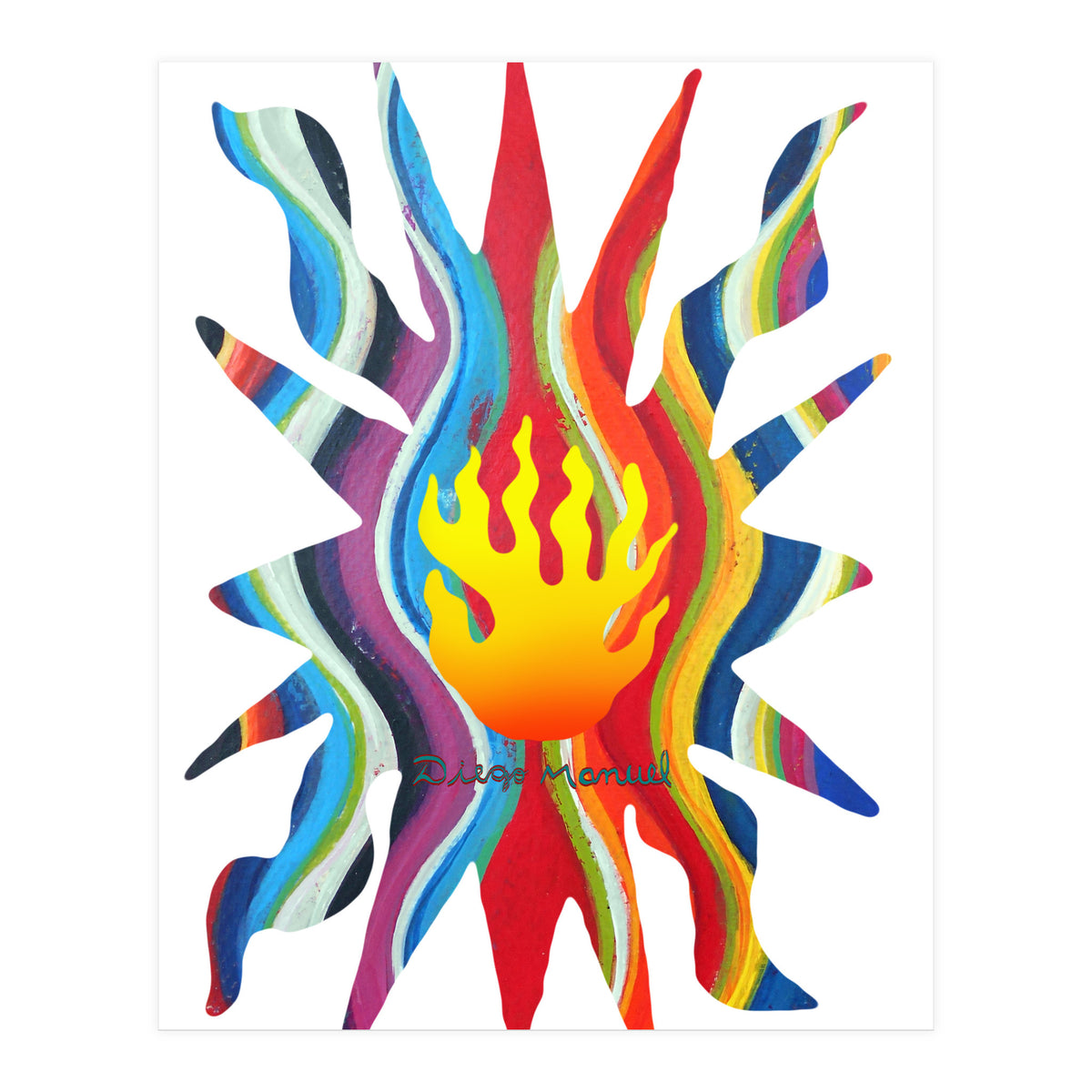 Fuego 31 Copia (Print Only)