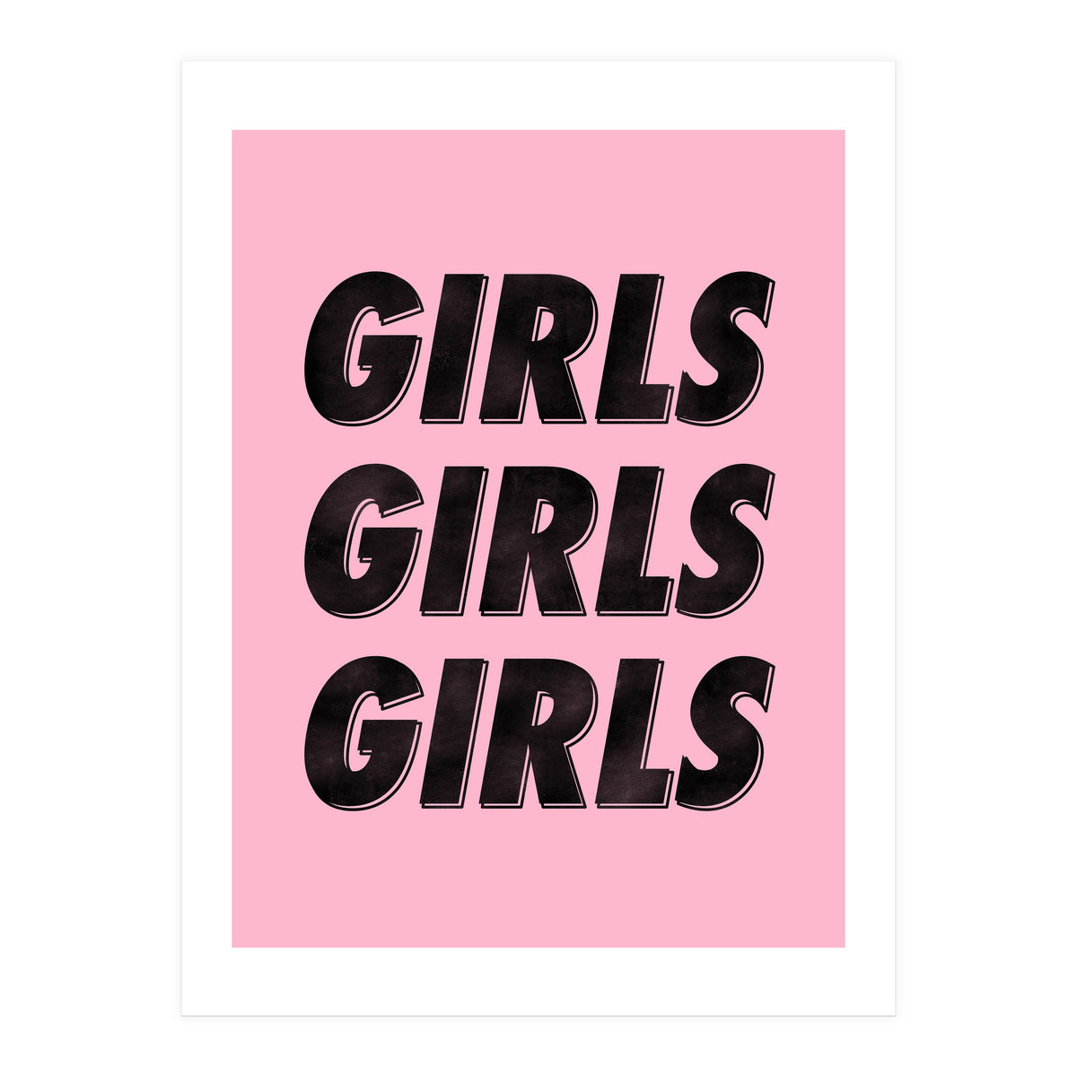 Girls Black (Print Only)