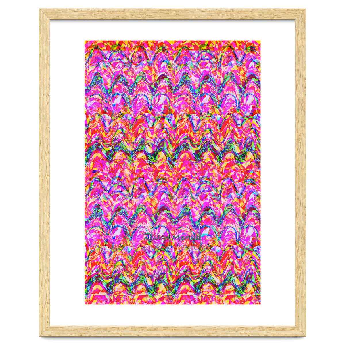 Pop abstract color full