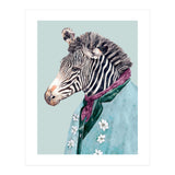 Zebra Blue (Print Only) thumbnail