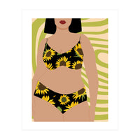 Sunflower Bikini (Print Only)