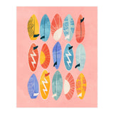 Surfing Board Pink (Print Only) thumbnail