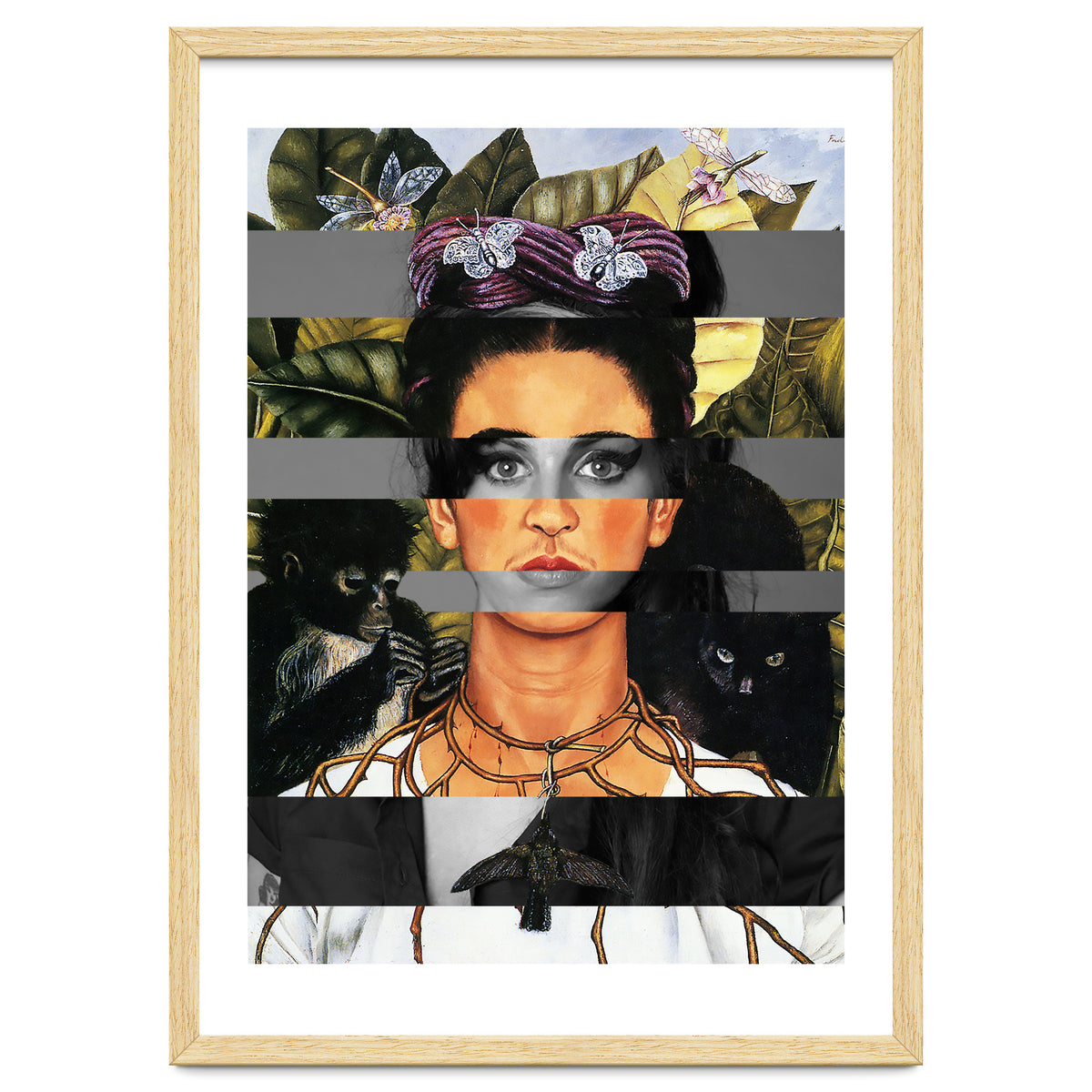 Frida's Self Portrait With Thorn Necklace & Amy Winehouse
