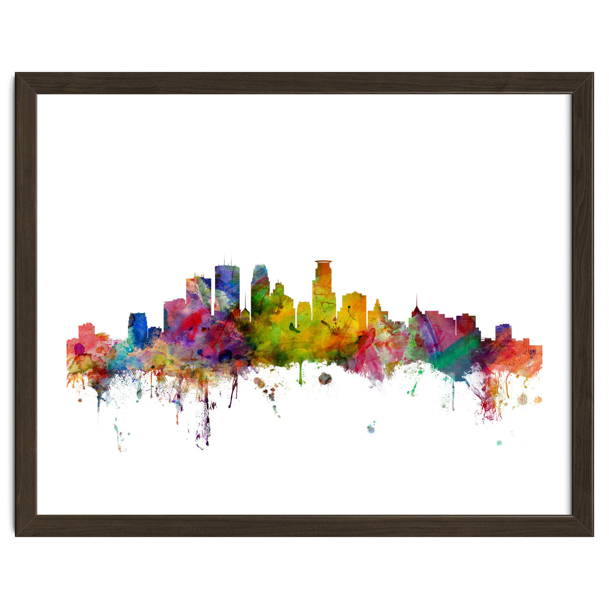 Minneapolis Minnesota Skyline