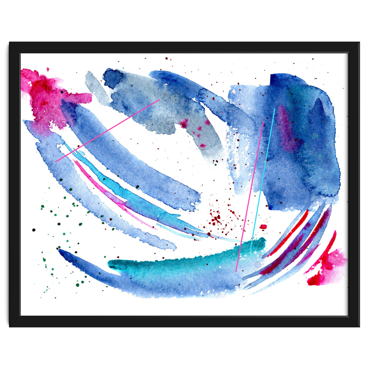 Happiness vibes || watercolor