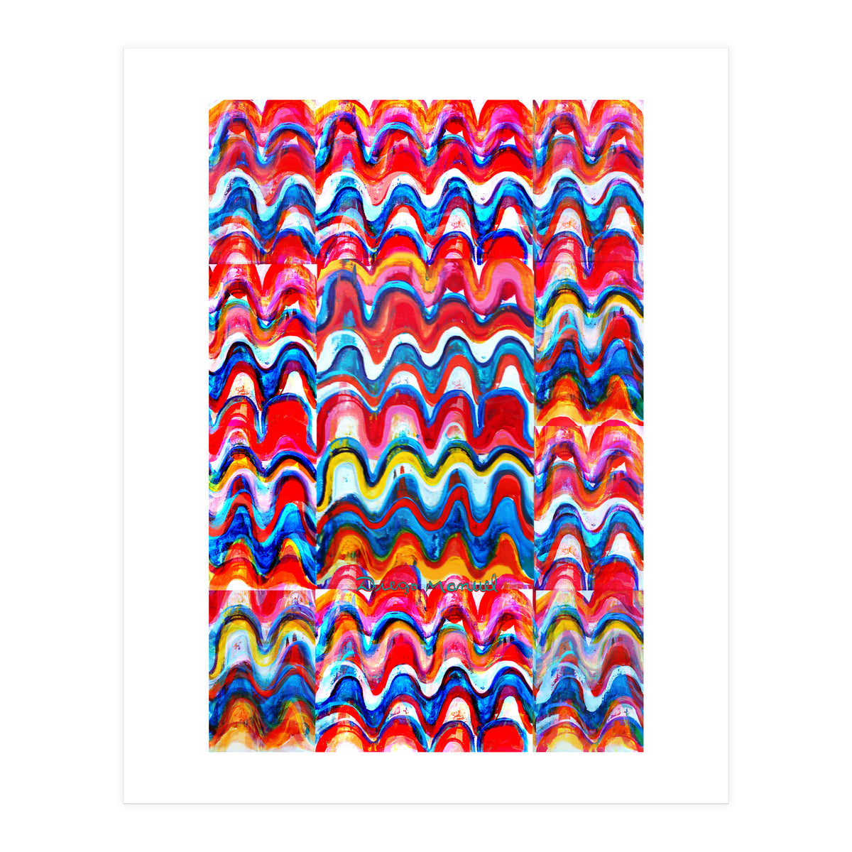 Pop abstract color full (Print Only)