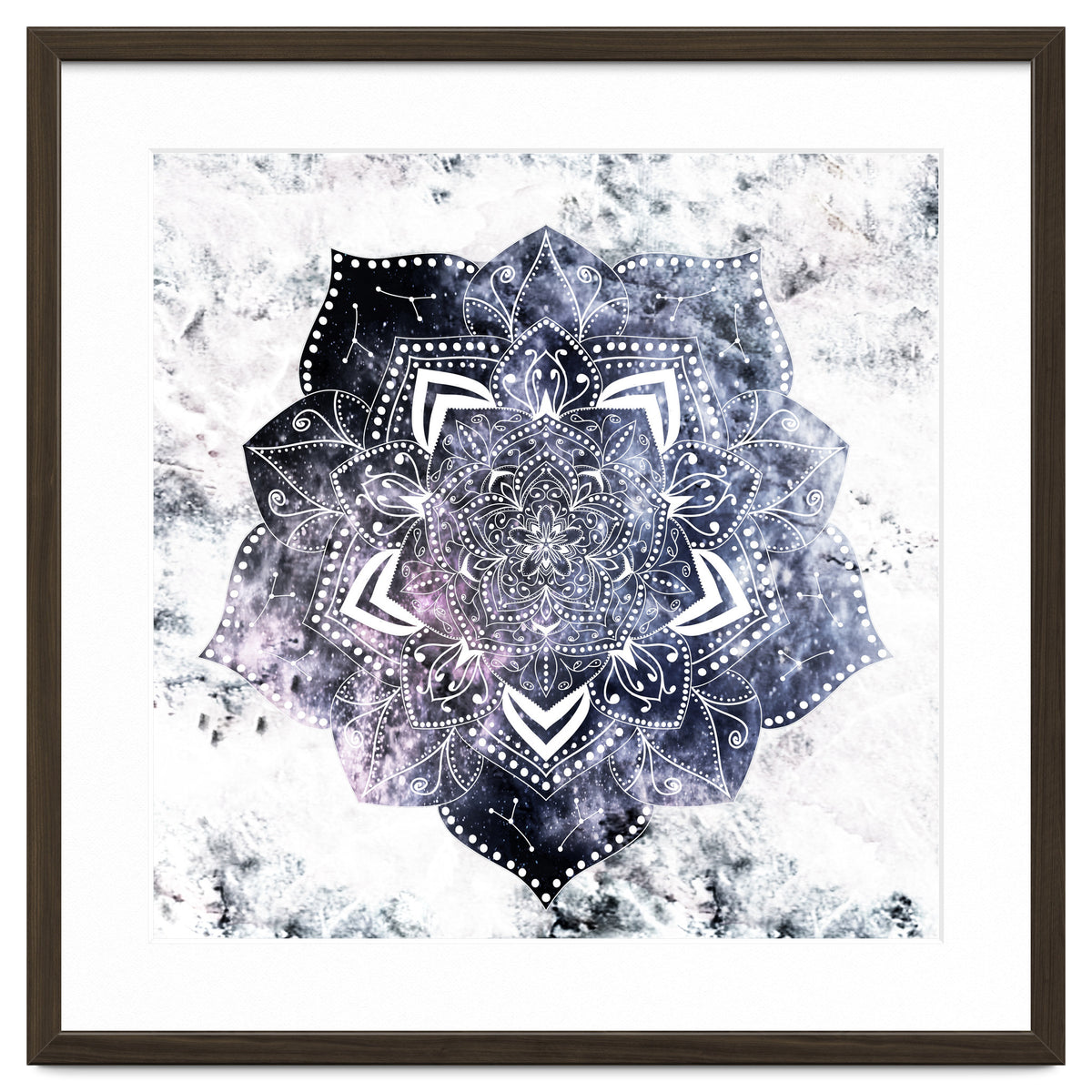 Cancer Constellation Mandala