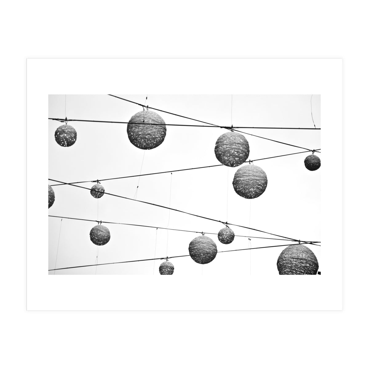 Light Balls, Urban London (Print Only)