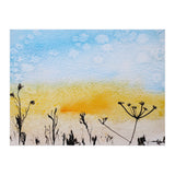 Winter sunrise || watercolor (Print Only) thumbnail