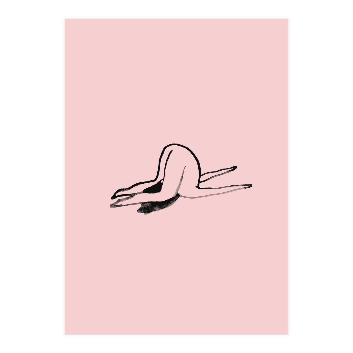 Earpressurepose (Print Only)