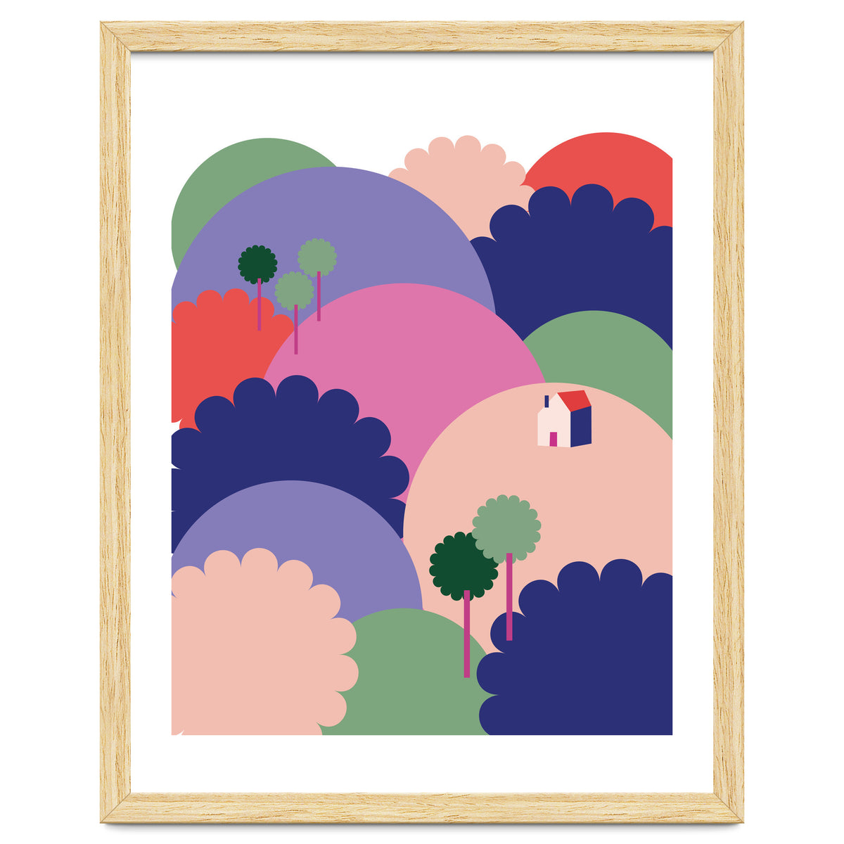 Mediterranean Landscape 1 Rgb