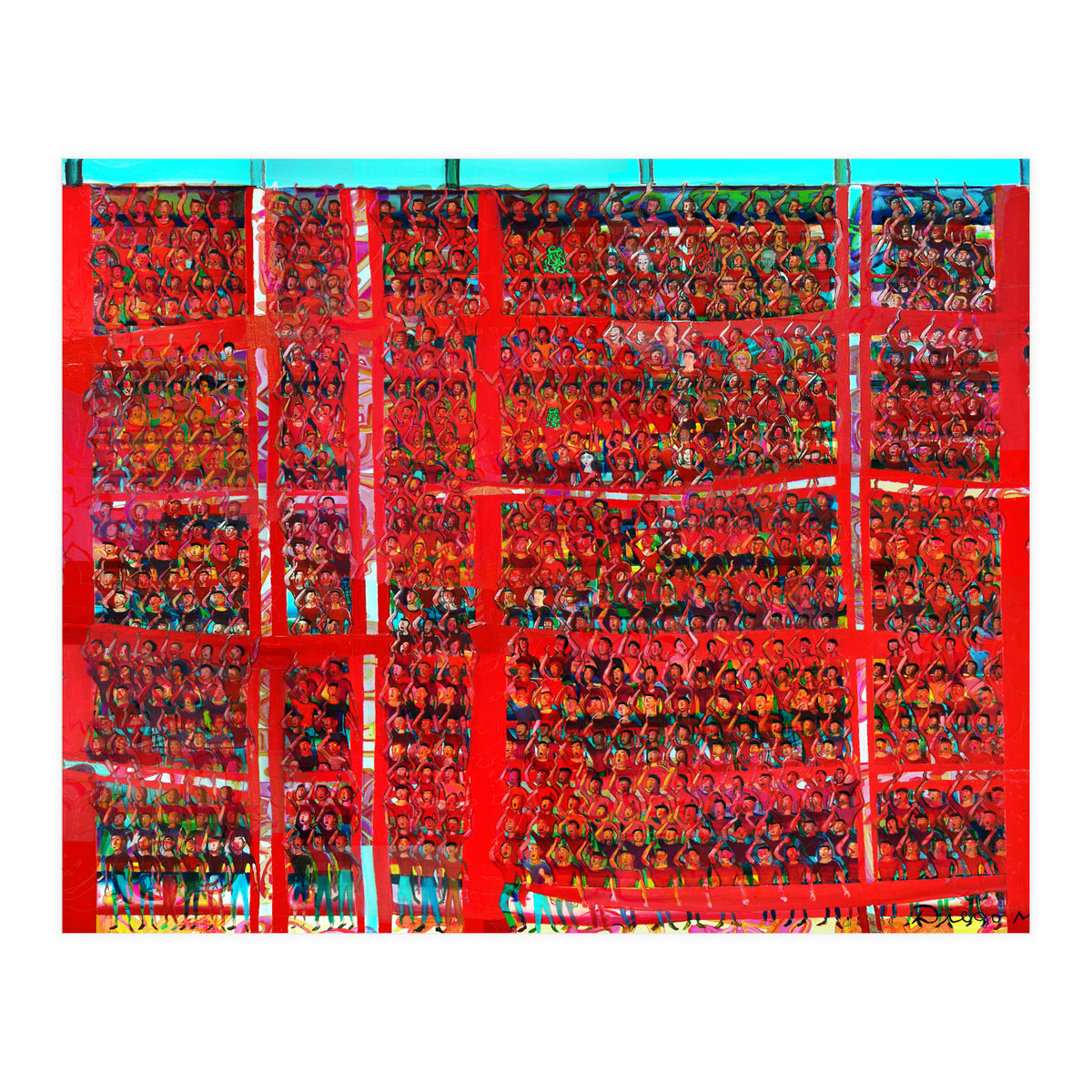 Gran Hinchada Roja 15 (Print Only)