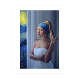 Starry Night Girl (Print Only) thumbnail