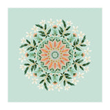 Floral Mandala | Mint Green (Print Only) thumbnail