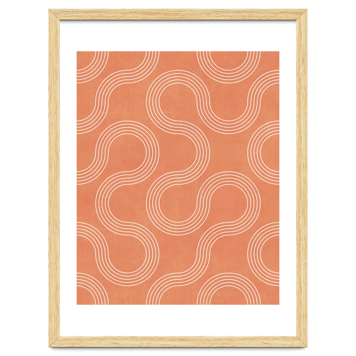 My Favorite Geometric Patterns No.32 - Coral