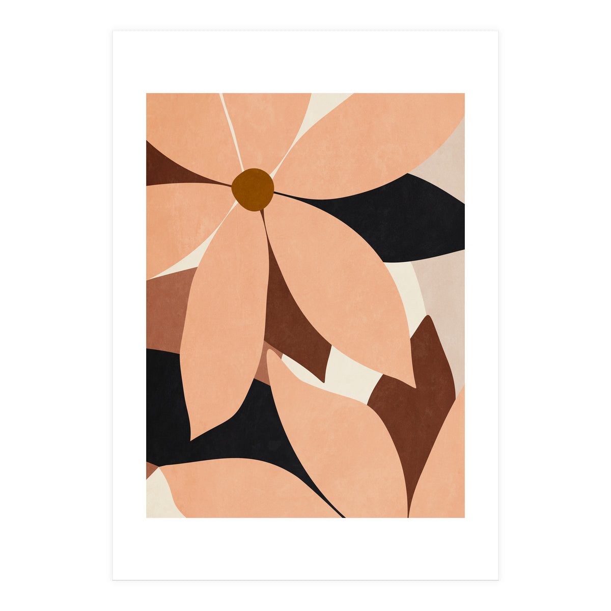 ABSTRACT FLOWERS Q01 (Print Only)