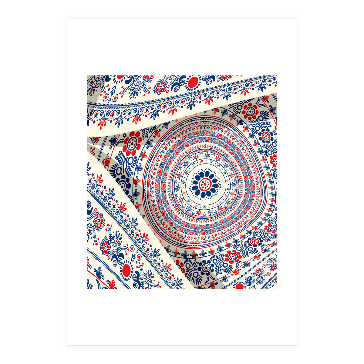 Romanian embroidery background 43 (Print Only)