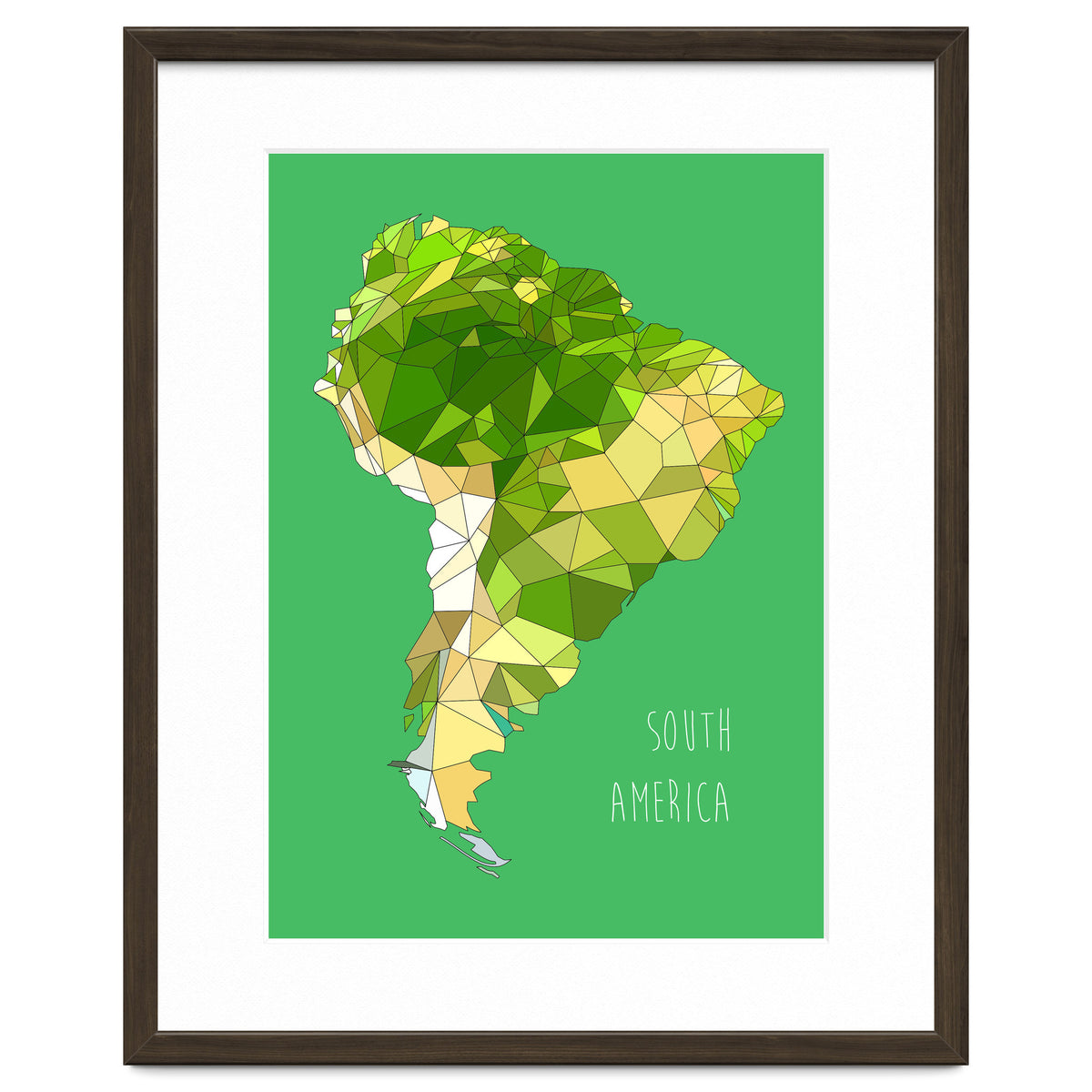 SOUTH AMERICA – Green