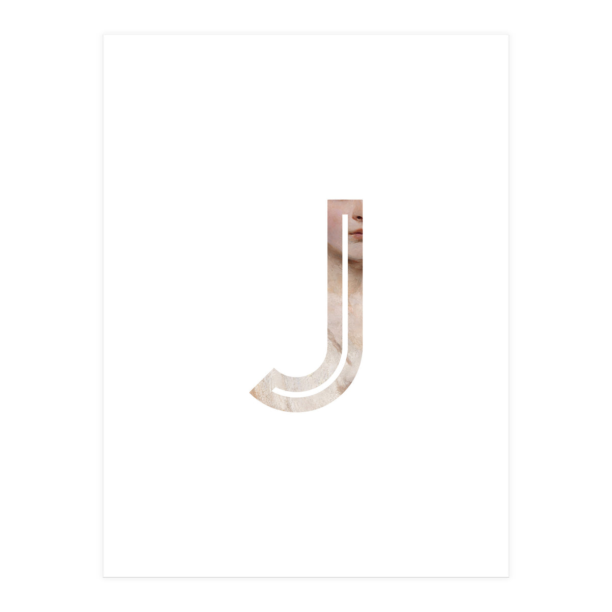 Letter J - (Impress) (Print Only)