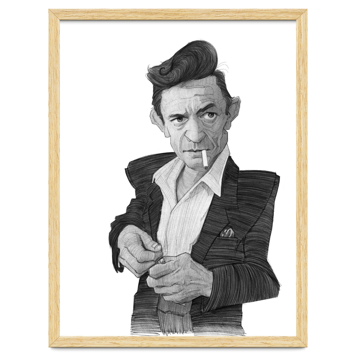 Johnny Cash Portrait
