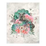 Floral Owl  (Print Only) thumbnail