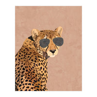 Cool Cheetah Beige and Brown (Print Only)
