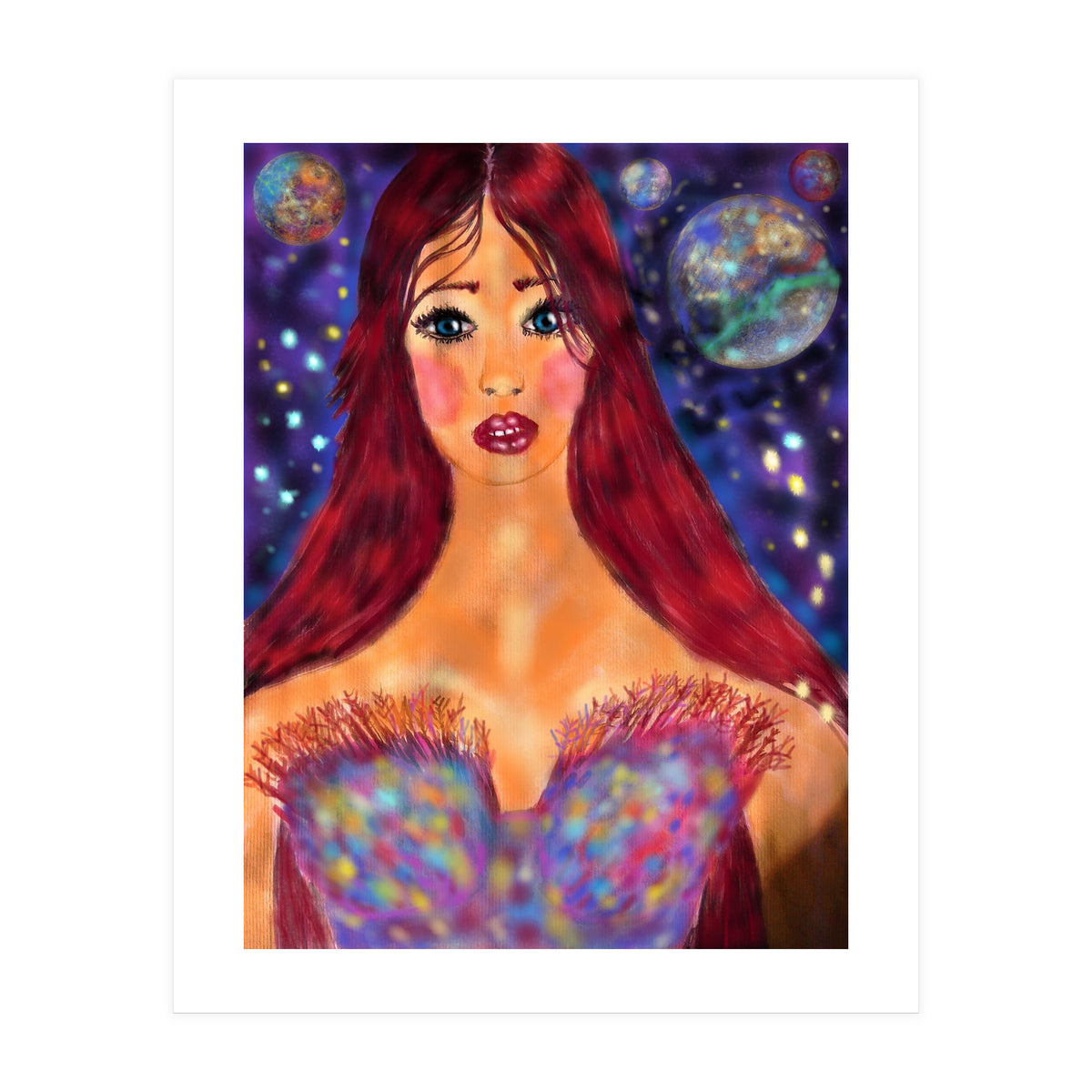 A PRINCESS LOST IN SPACE (Print Only)