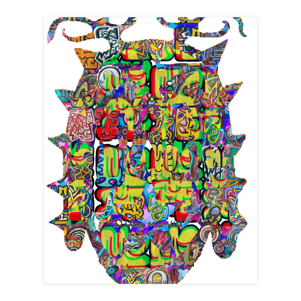 Graffiti Digital 1 (Print Only)