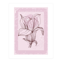 Magnolia - Minimal Contemporary Botanical Floral (Print Only)