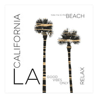 Urban Art LA Palm Trees (Print Only)