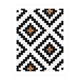 Urban Tribal Pattern No.16 - Aztec - Concrete and Wood (Print Only) thumbnail