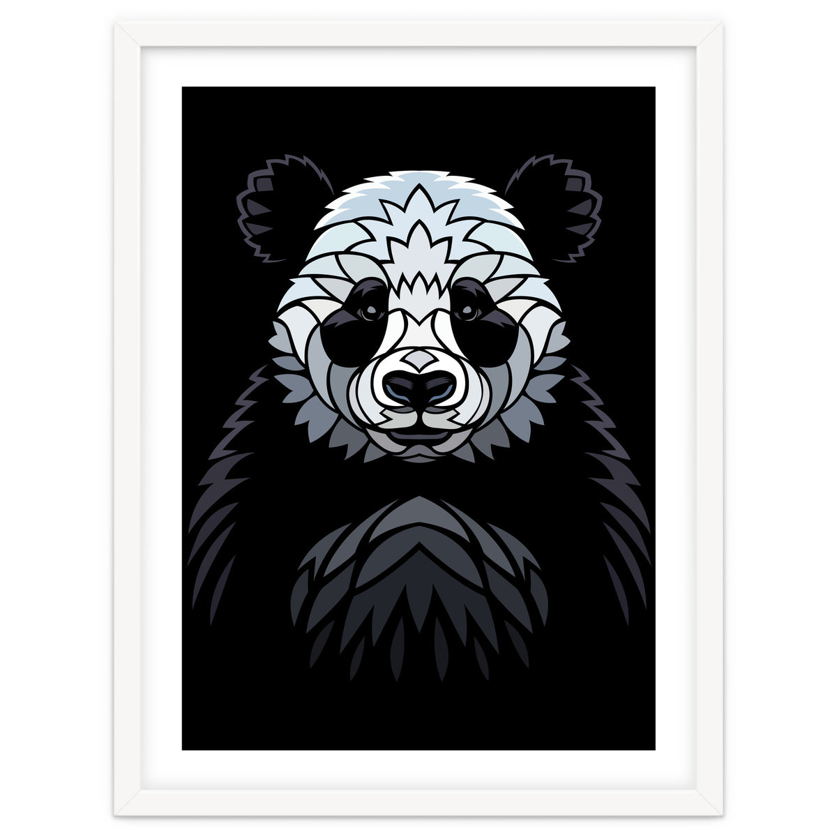 Tribal frontal Panda