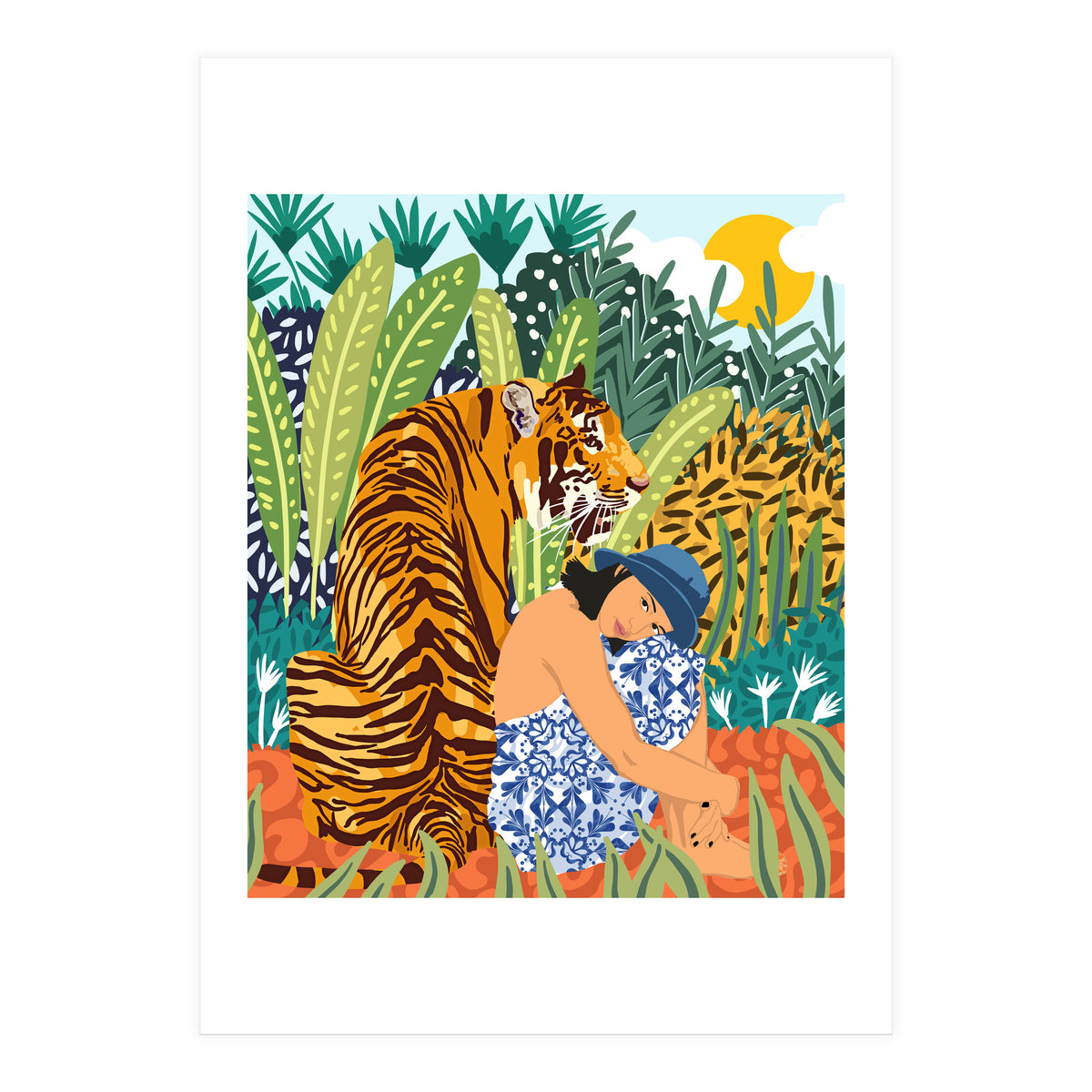 Awaken The Tiger Within (Print Only)