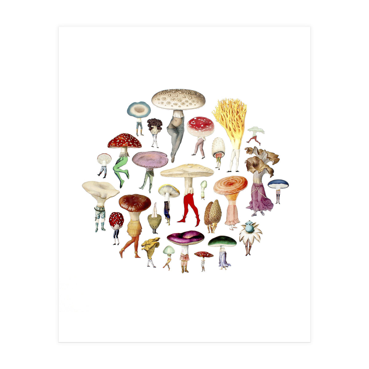 Mushroom Patch (Print Only)