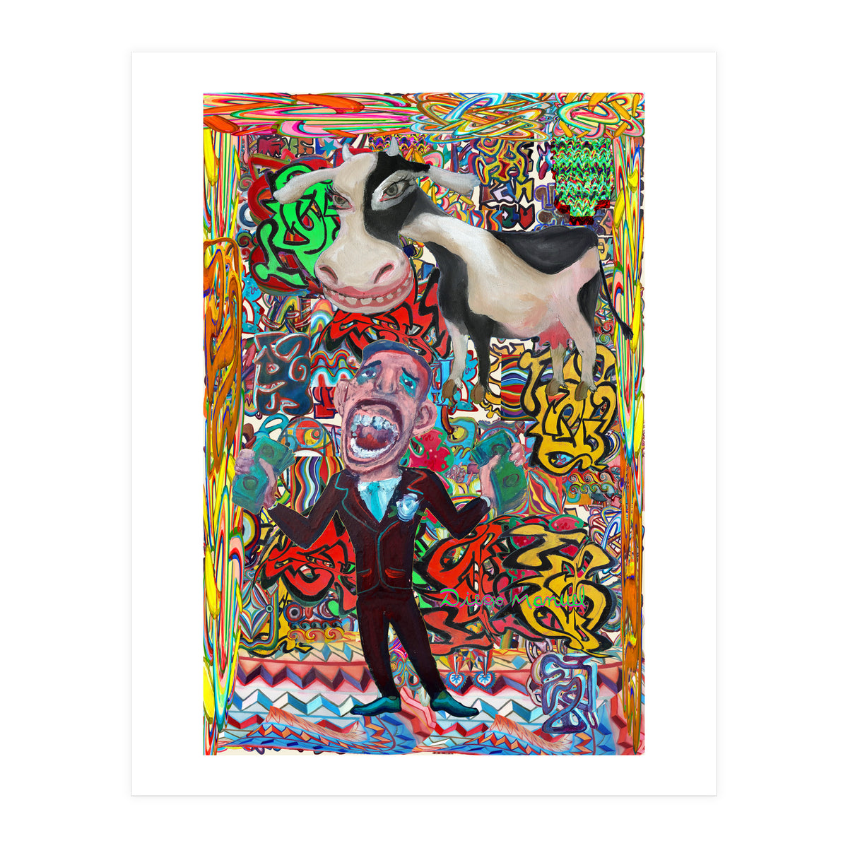 Vendedor De Dolares 3 (Print Only)