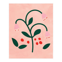 Botanical Pink Flower (Print Only)