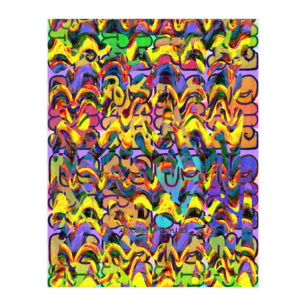 New Graffiti B 14 (Print Only)