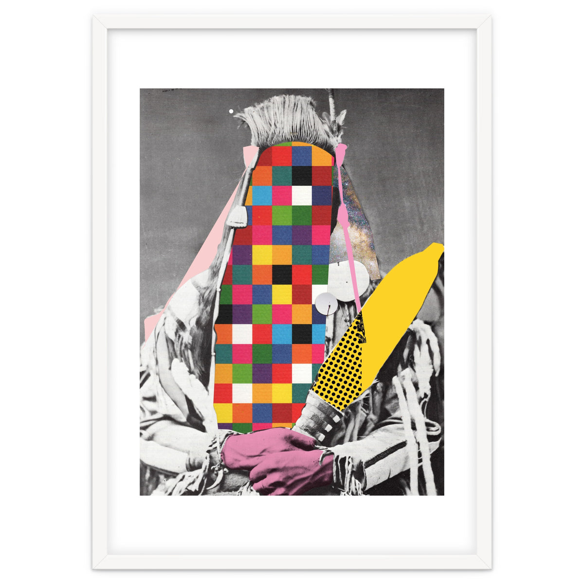 Musterhafte Quadratur Eines Indianers