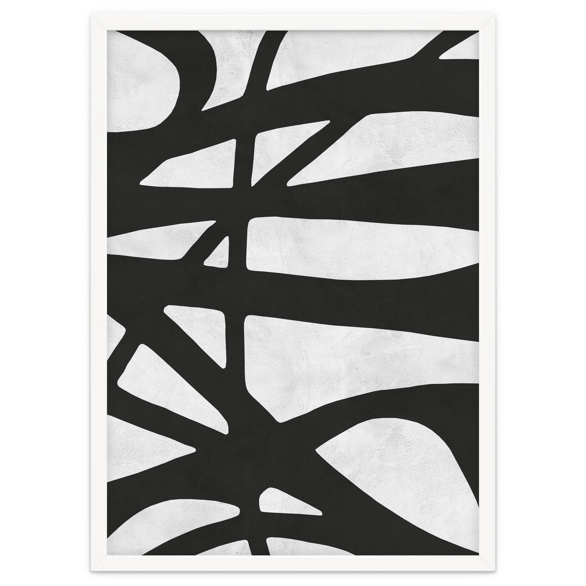 Expressionist black and white IV