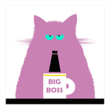 Big Boss Lilac Cat  (Print Only) thumbnail