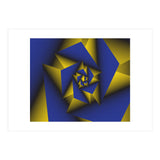 Blue Tech Spiral (Print Only) thumbnail