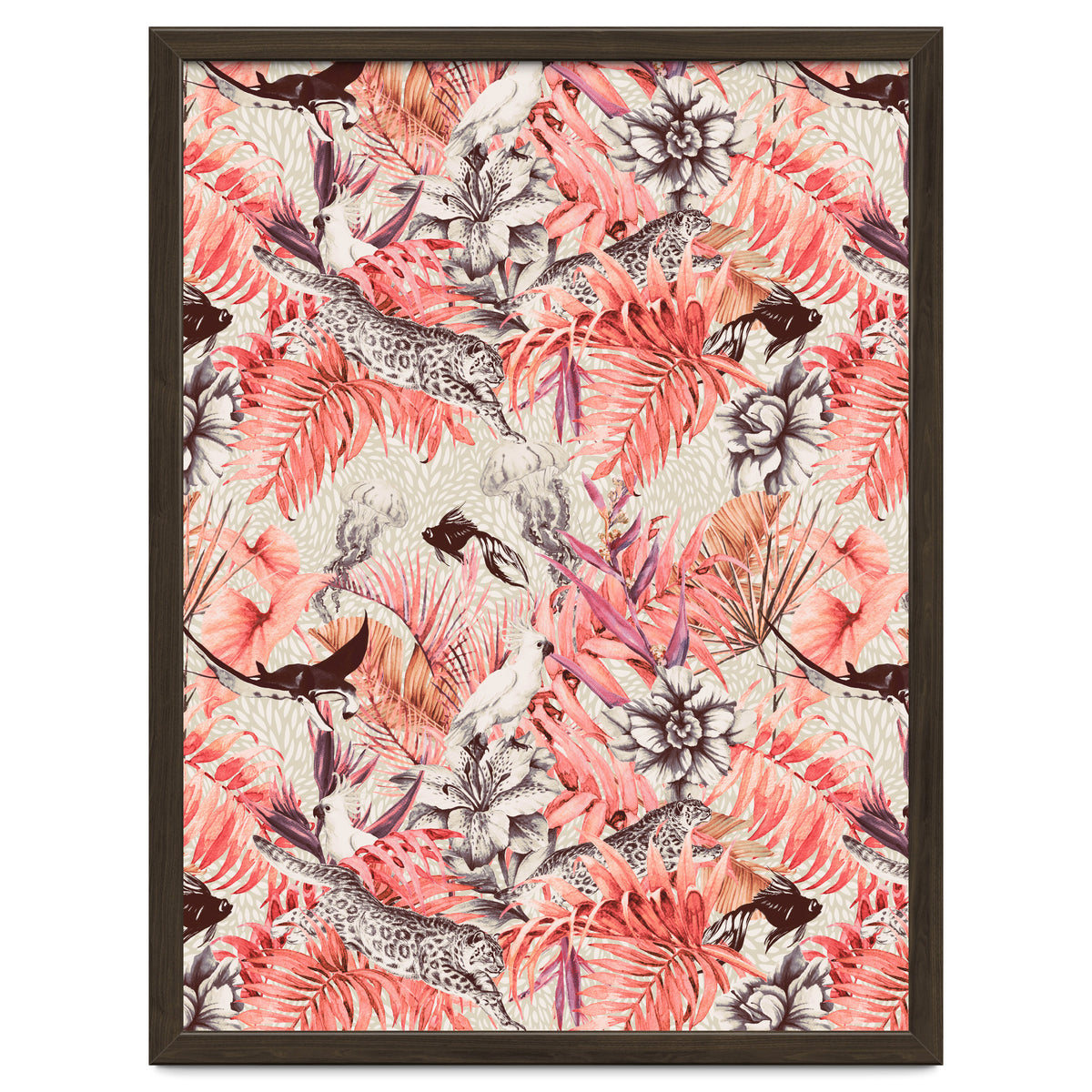 Tropical paradise pink